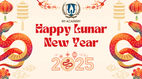 Lunar New Year Celebration at EFI Academy: A Joyous Occasion of Culture, Community, and Giving Back