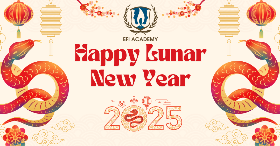 Lunar New Year Celebration at EFI Academy: A Joyous Occasion of Culture, Community, and Giving Back