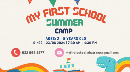 My First School's Summer Camp: A Wonderful Choice for Your Child!