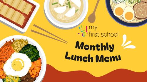 School Menu - My First School Kindergarten - November 2025