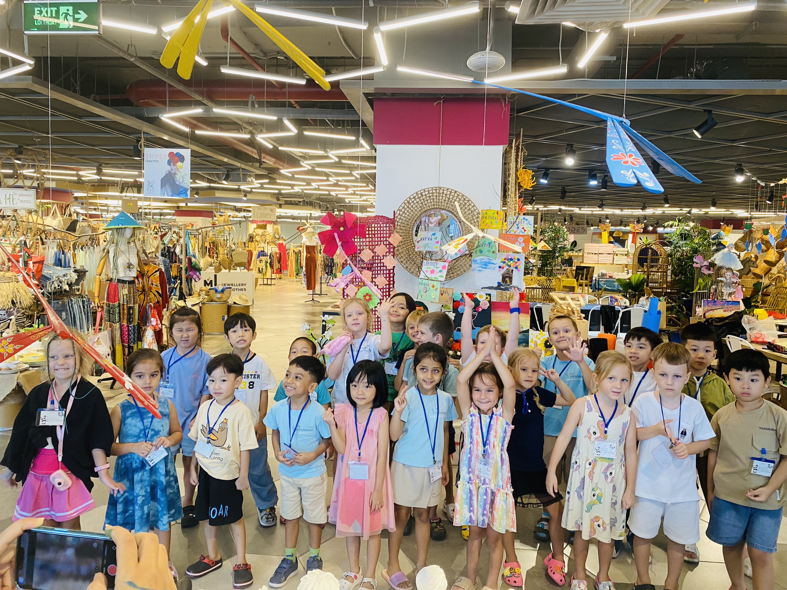 Khám Phá Kỳ Quan Nghệ Thuật Tại Trường mầm non Quốc Tế My First School!