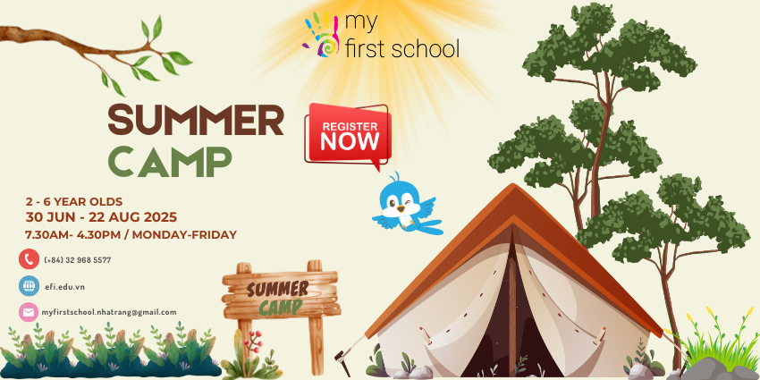 My First School Kindergarten's Summer Camp 2025 is back and bigger than ever!