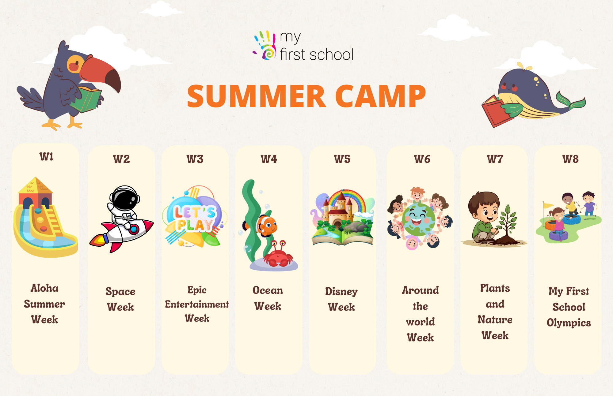 mfs-summer camp theme