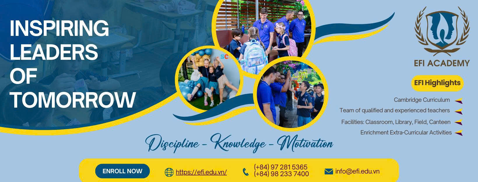 EFI Academy School Calendar (2026 - 2027)